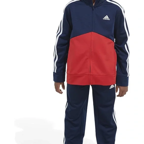 Adidas 2 piece color block tricot track set
2T - Picture 2 of 6